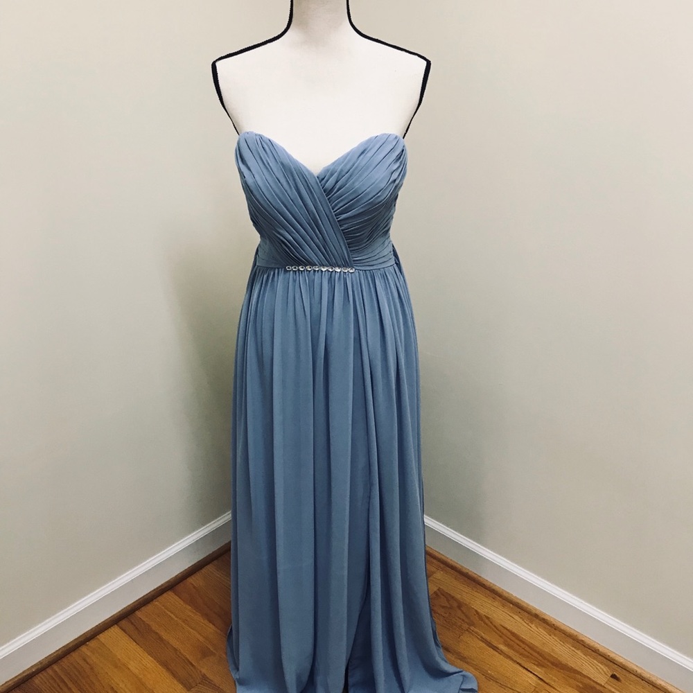 B2 by Jasmine Bridal:Strapless Brodesmaid/Prom dress